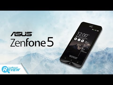 รีวิมือถือ ASUS Zenfone 5 สมาร์ทโฟนสเปคแรง 1.6 GHz Multi Core แรม 1 GB. ราคาประหยัด แบบ 2 ซิม