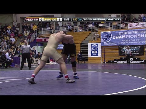 Big Ten Rewind - 2011 Championships - Heavyweight - Minnesota's Tony Nelson vs. Iowa's Blake Rasing