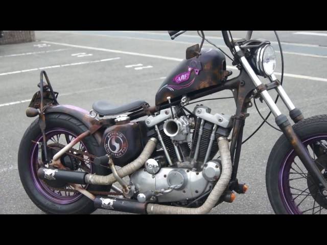 カスタムペイント エージング 1977 Harley-Davidson XLH