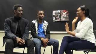 Actors interviews - Charles Walker and Lawrence Ajayi video