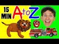 A to Z Phonics Songs | Kids Songs Compilation with Matt | Learn English Preschool