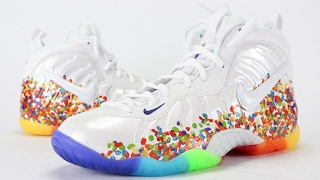 Nike Little Posite Pro Fruity Pebbles Cereal Review