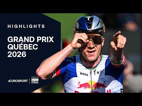 GP QUÉBEC 2026 : QUEL FINAL ! Remco Evenepoel S'IMPOSE au sprint face à Ciccone, Seixas distancé