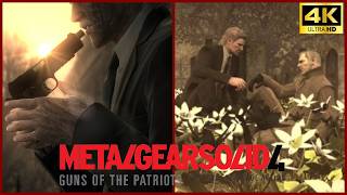 メタルギア4  ビッグボスとオールドスネーク　エンディング   METAL GEAR SOLID4【PS5/4K】  リマスターマスターコレクション　ストーリームービー