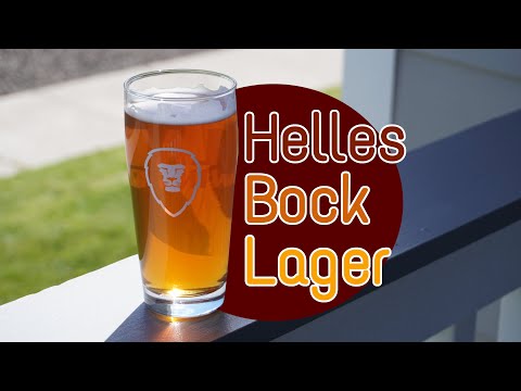 Brewing a Helles Bock Lager (Maibock)