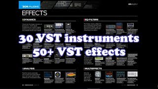 Video thumbnail for 80  free VST plugins - Computer Music Magazine by HRS Courses