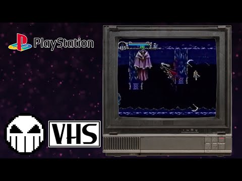 Castlevania: Symphony of the Night (PS1) VHS Recorded Clips
