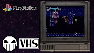 Castlevania: Symphony of the Night (PS1) VHS Recorded Clips