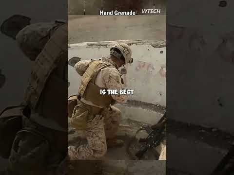 Hand grenade training of the US Military