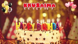 KHUZAIMA Birthday Song – Happy Birthday to You