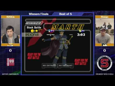 Event Match 8: R2DLiu (Fox) vs Stango (Marth) - Winners Finals