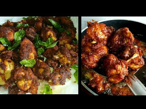 ಸಿಂಪಲ್ ಆಗಿ ಚೀಕನ್ ಪ್ರೖ ಮಾಡುವ ವೀಧಾನ / Spicy Chicken Fry Recipe In Kannada / Chicken Fry Recipe Video