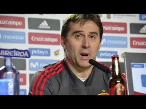 Lopetegui: "I'm very sad, but wishing we could play a great World Cup"