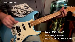 Video thumbnail for Xotic XSC Pro 2 + Fractal AXE FXIII by Ariel Pozzo