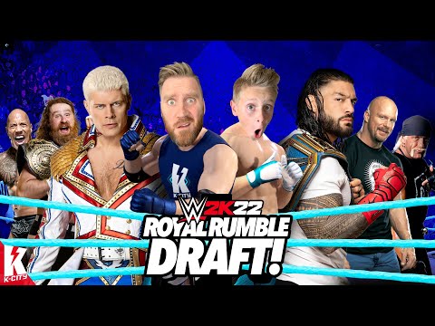 LEGENDARY Royal Rumble DRAFT '22! (WWE 2k22) K-CITY