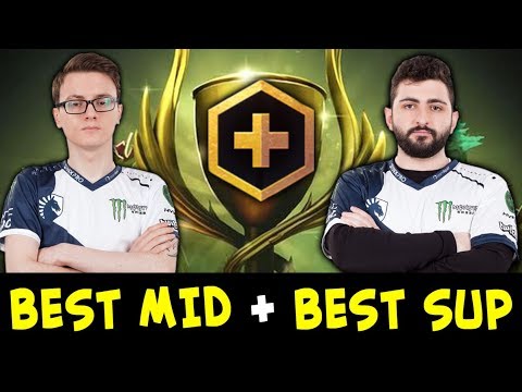 When BEST mid and BEST support party on Battle Cup — Miracle + GH