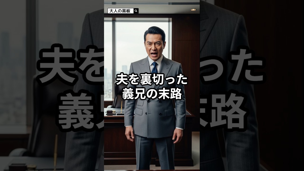 夫を裏切った義兄の末路