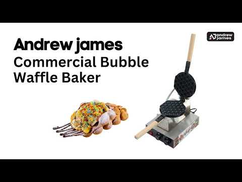 Bubble Waffle Baker Andrew James