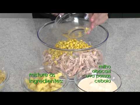 Receita Bom Sabor - 24/12/2015 - Salpicão de frango defumado - Mayara Sales