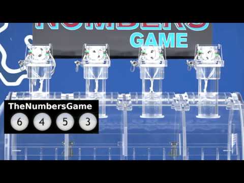 Evening Numbers Game Drawing: Saturday, June 27, 2020