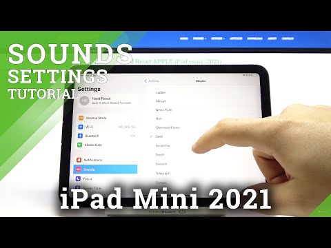 All Airdrop Classic Tones on iPad Mini (2021) - Check All Airdrop Tunes