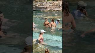 ☀️The Wonder Of Cleopatra Pool Turkey -Good Day⛱️ #pamukkale #cleopatra #pool