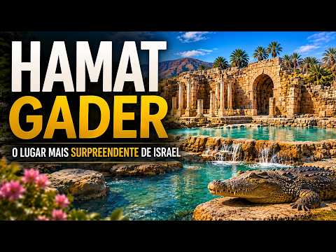 O Que Existe em Hamat Gader Vai Te Surpreender