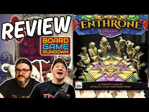 Enthrone Review & How To Play | Amazing 2 Player Abstract!