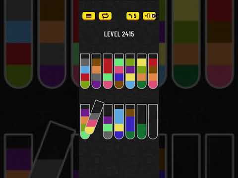 Water sort puzzle level 2415