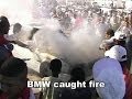 BMW 325is Going Up In Smoke
