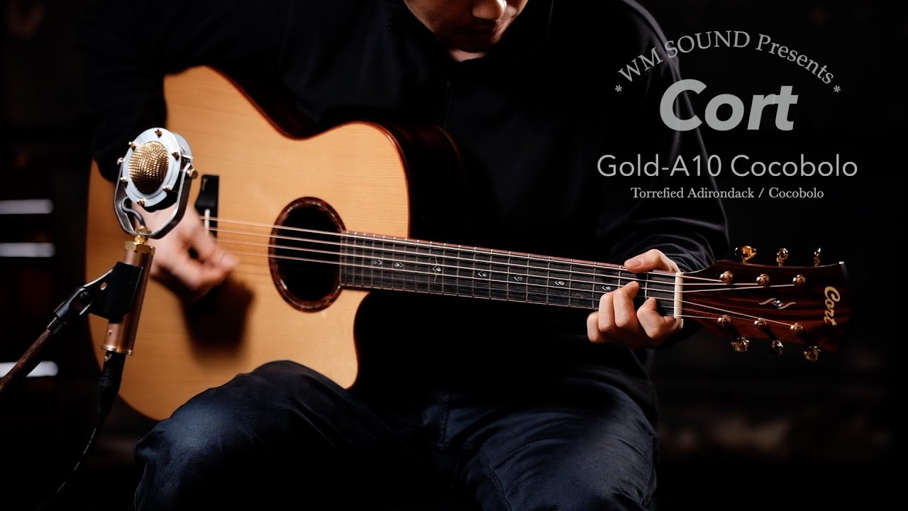 Cort Gold-A10 Cocobolo - YouTube