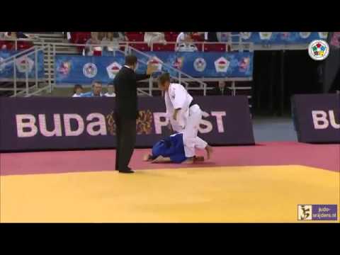 Judo 2014 Grand Prix Budapest: Karakas (HUN) - Lo Giudice (ITA) [-57kg]