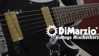 Video thumbnail for Review set de Captadores DiMarzio Vintage Minibucker DP240 / DP241 by Piguitars Oficial