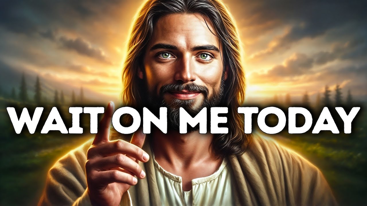 God Says- WAIT ON ME TODAY | God Message Today | Gods Message Now | God's Message Now For You