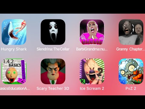 slendrina granny ice screeam scary teacher 3d horror game the cellar hungry shark pvz slenderman