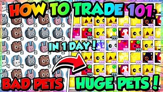HOW TO TRADE🔄 FOR *HUGE PETS* IN PET SIMULATOR X!! (Roblox)