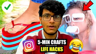 I Found The Weirdest 5-Minute Crafts Life Hacks and Actually Tried Them