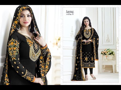 Latest Indian Salwar Suits Dress Collection 2018 || Lavina Creation || Lavina-vol 21  Hit list 03 A
