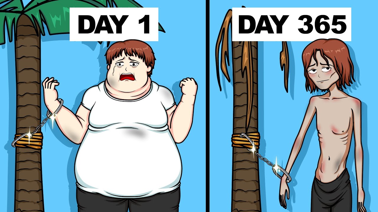 Watch video 365 Days On Lonely Island To LOSE WEIGHT Now 365 Days On Lonely Island To LOSE WEIGHT