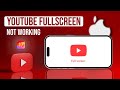 Fix YouTube Video Won T Go Full Screen On IPhone YouTube Full Screen Problem