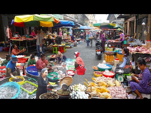 Phnom Penh Night & Morning Street Food - Spicy Seafood, Noodle Soup, Snails, & More