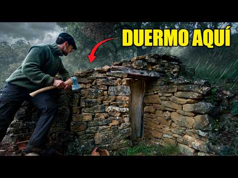 I repair a 200-year-old cabin to survive the storm
