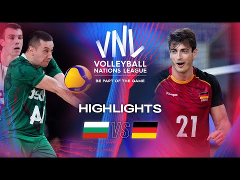 🇧🇬 BUL vs. 🇩🇪 GER - Highlights | Week 2 | Men's VNL 2024