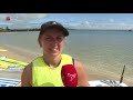 Lilian de Geus pakt wereldtitel windsurfen