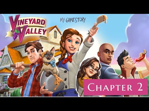 Gameplay Vineyard Valley : Design Game - Chapter 2 (Level 8 - 17) | iOs | Puzzle Game