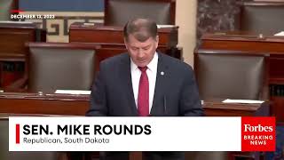 Schumer-Rounds Senatsdebatte zum UAP Disclosure Act (Dez 2023)