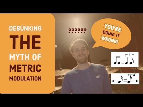 METRIC MODULATION - Explained and played (with sheets)