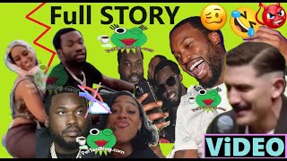 Meek Mill Girlfriend Breaks Up with him for Admitting he Gay again while Laughing at Comedian! ViDEO