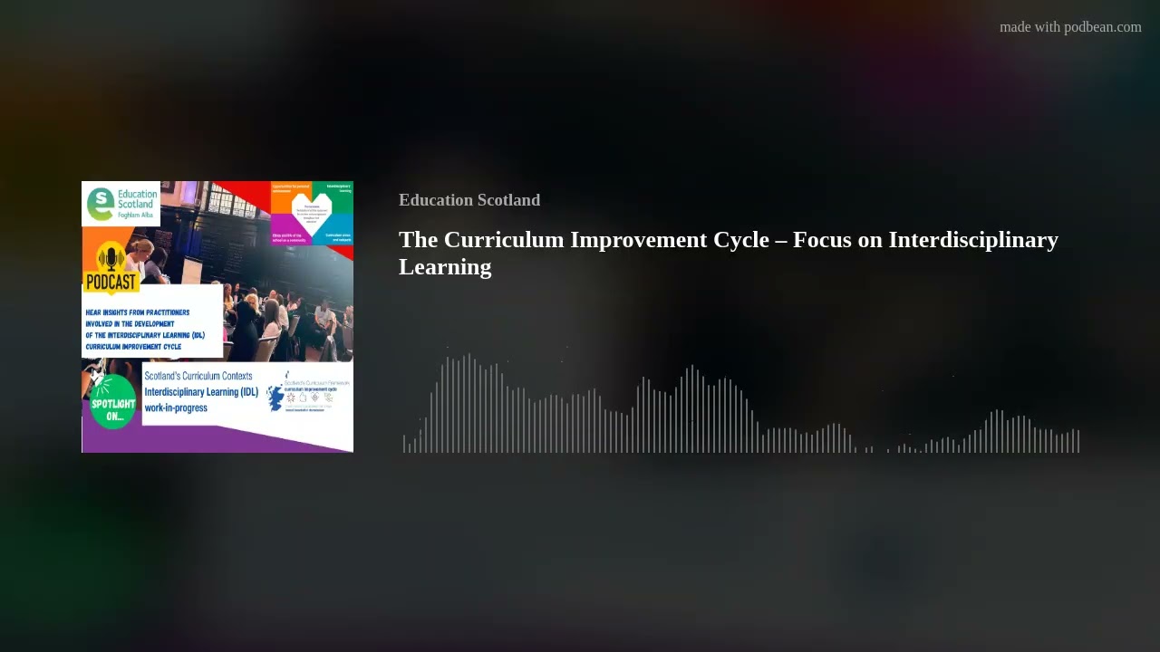 The Curriculum Improvement Cycle – Focus on Interdisciplinary Learning