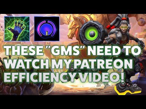 Lucio High Five - THESE "GMS" NEED TO WATCH MY PATREON EFFICIENCY VIDEO! - Grandmaster Storm League